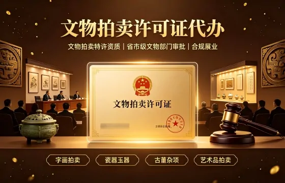 文物拍卖许可证